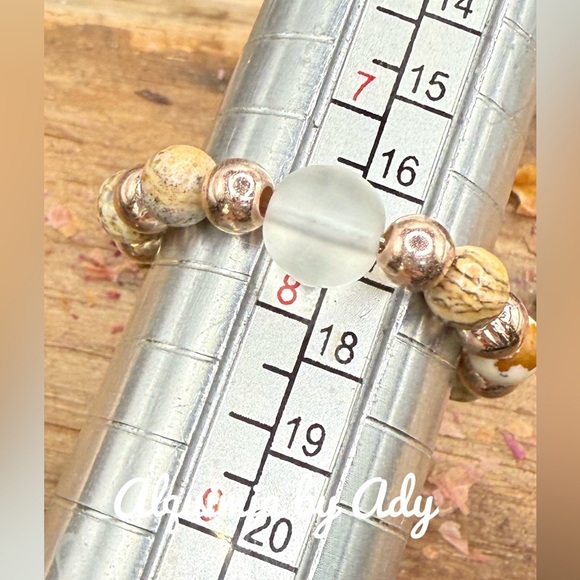 Alquimia Beaded Bracelet with Earthy Tones - Picture 2 of 2